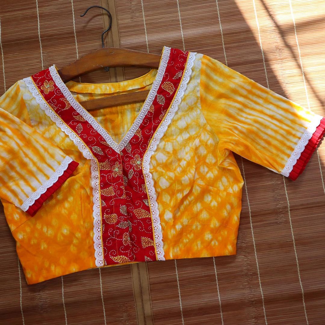 Batik Cotton Blouse