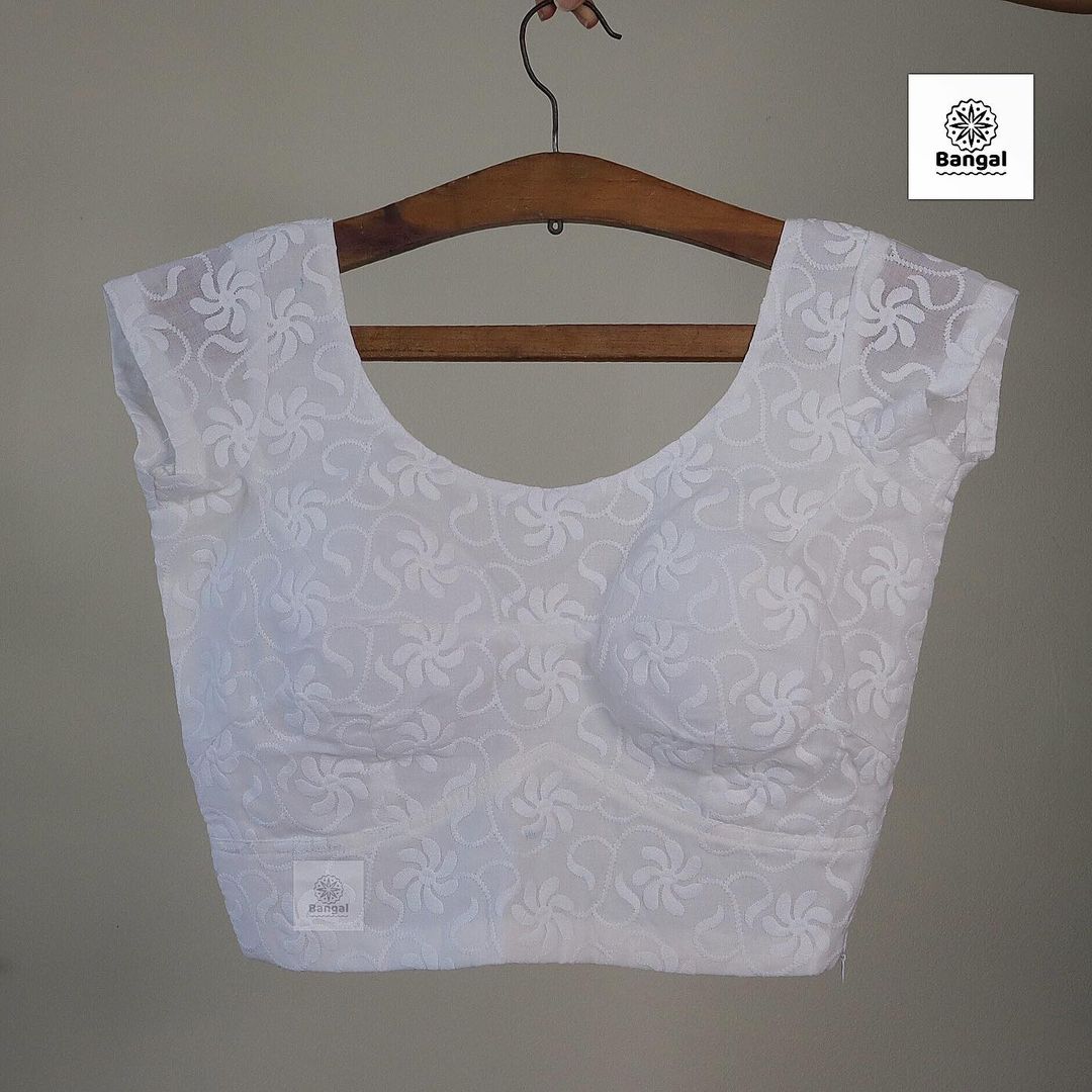 Chikenkari Padded Blouse