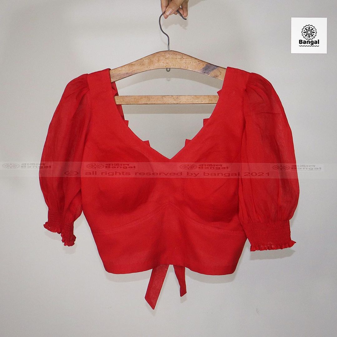Cotton Padded Blouse