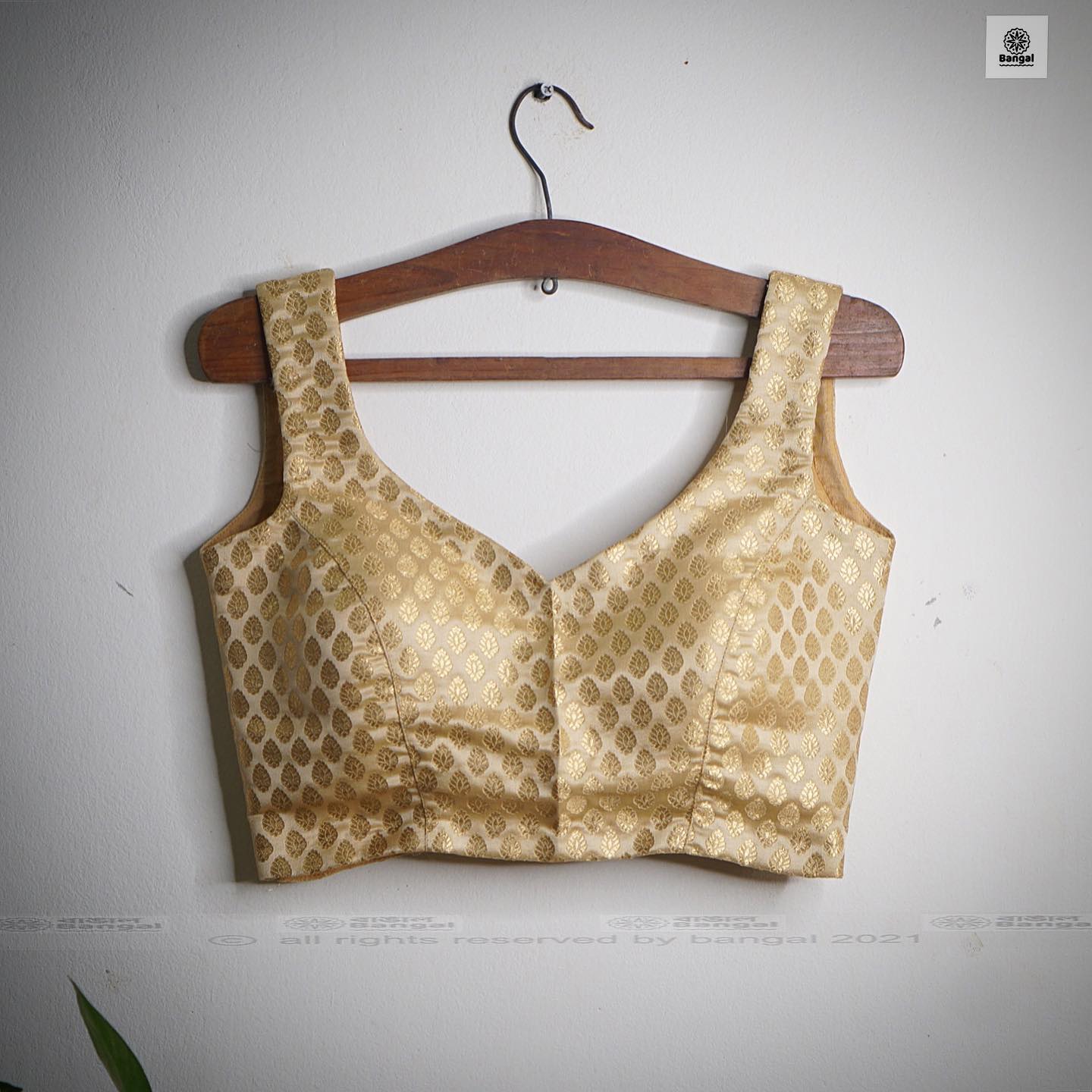 Golden Katan Blouse