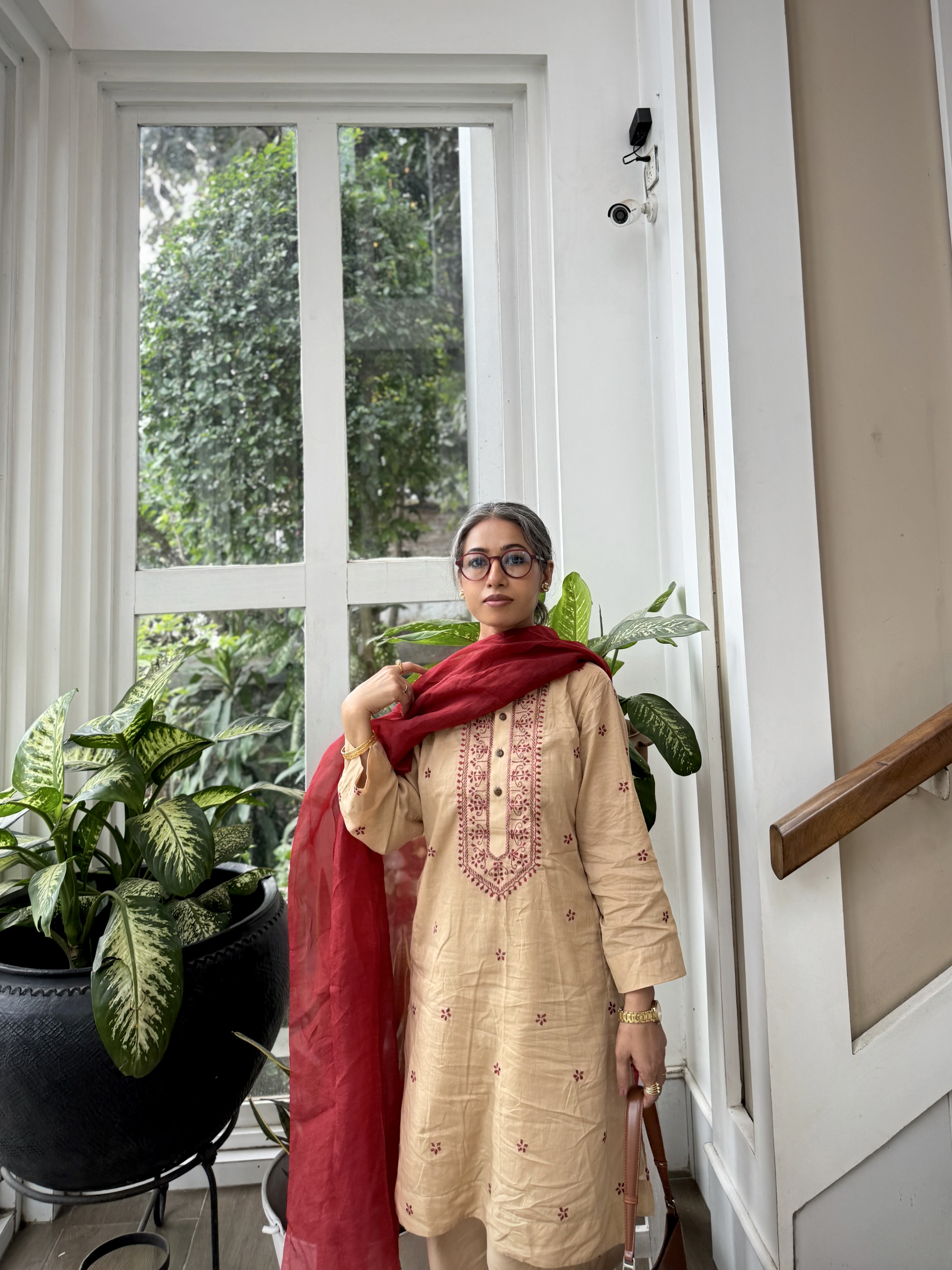 Hand embroidered panjabi