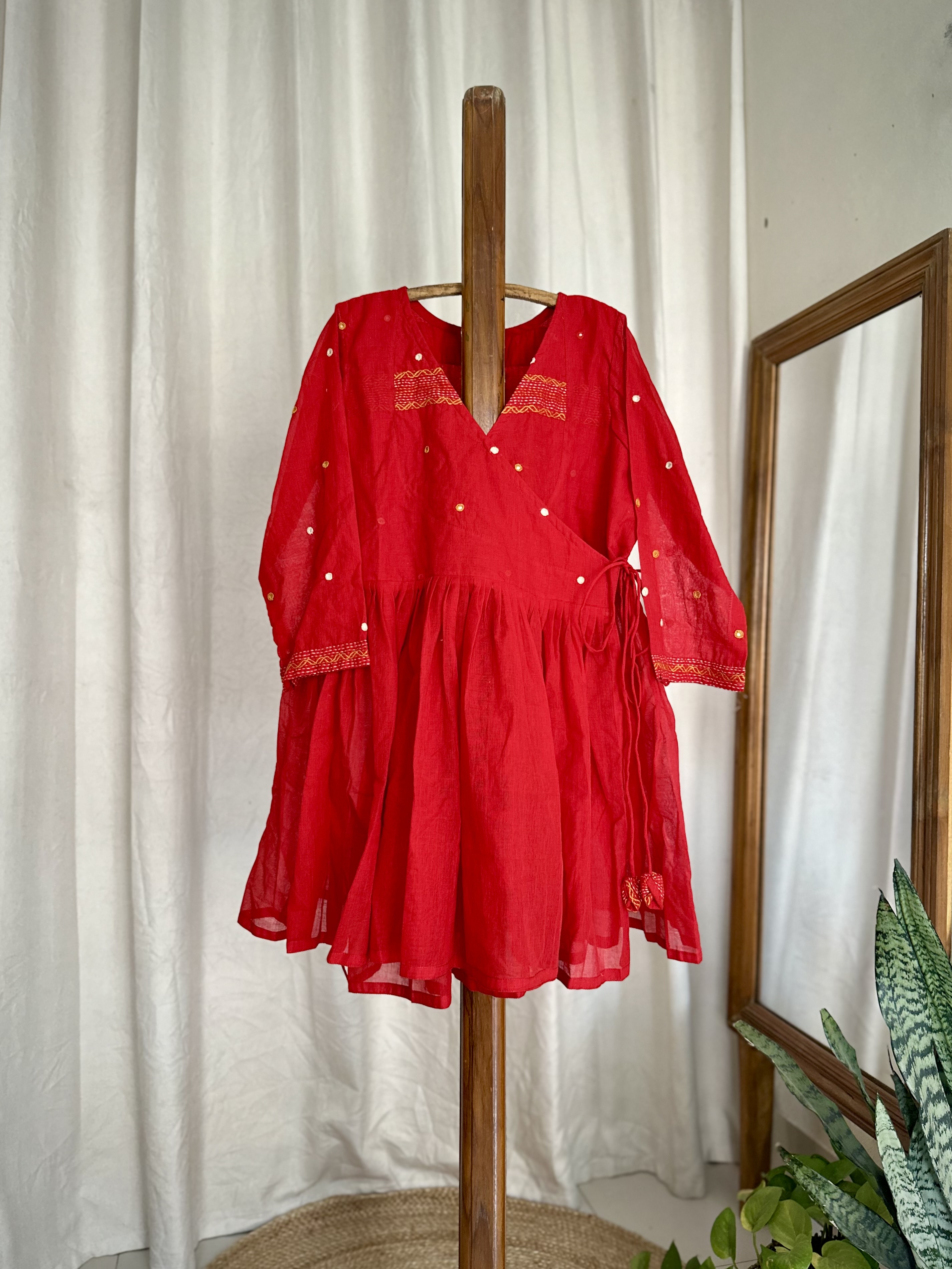 lahari wrap (red)